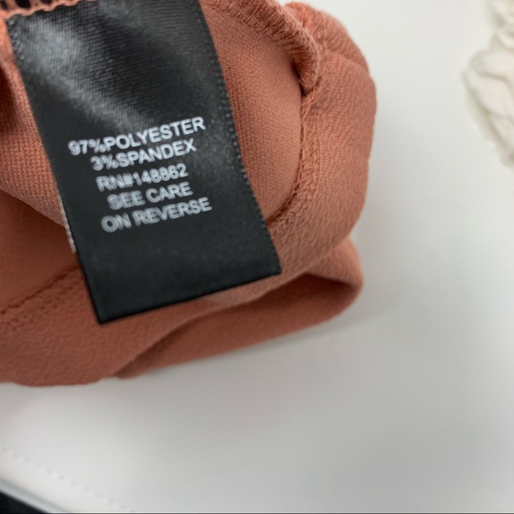 NEW TORRID DUSTY CORAL CREPE DRAPE FRONT BLAZER - Picture 12 of 14